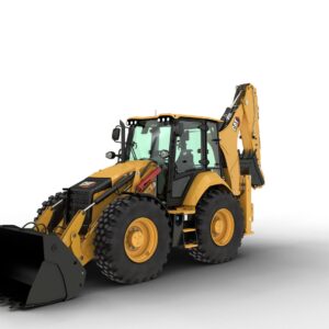 444 Side Shift Backhoe Loaders