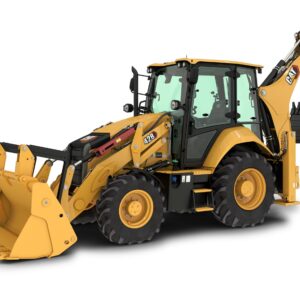 CAT 424 4WD - Hammer Lines / Airco / Side Shift