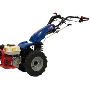 Model 718 Powered by a Honda GX200 engine with two working speeds in both directions.